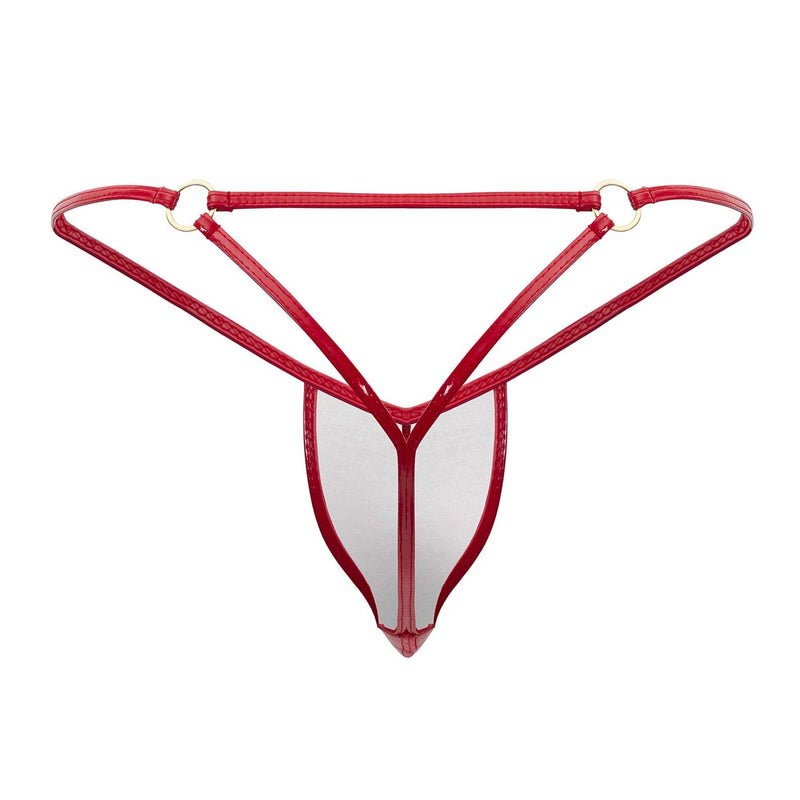 Candyman 99733 Gloss G-String Color rojo