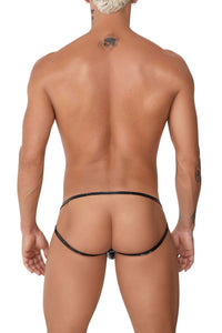 Candyman 99741 Gloss Jockstrap Color noir