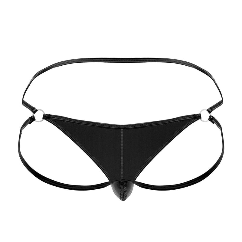 Candyman 99741 Gloss Jockstrap Color noir