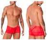 Candyman 99745 Trunks de encaje color rojo