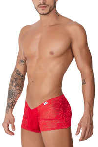 Candyman 99745 Trunks de encaje color rojo