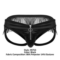 Candyman 99753 Fringe Jockstrap Color noir