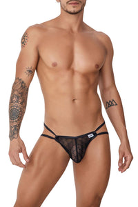 Candyman 99762 Jock G-string couleur noir