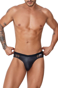 Candyman 99763 Color de Jockstrap de encaje negro