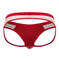 Candyman 99763 en dentelle jockstrap cool nude-red