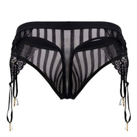 Candyman 99766 Garter Thongs Color noir