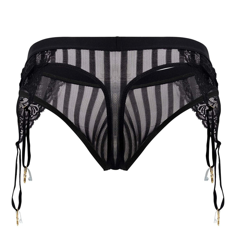 Candyman 99766 Garter tangas color negro