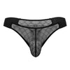 Candyman 99771 Mesh Thongs Color Black