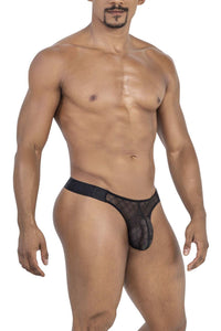 Candyman 99771 Mesh Thongs Color Black