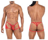 Candyman 99773 Trunks de encaje tangas color rojo