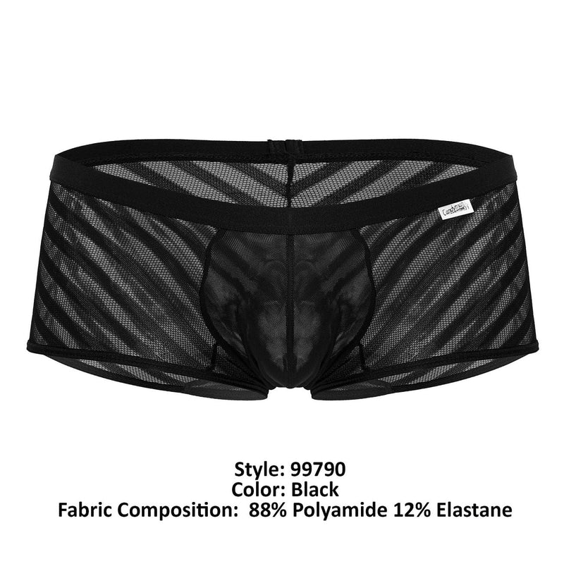 CandyMan 99790 Mesh Trunks Color Black