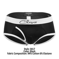 Intelligent 0417 Buts Briefs Color noir