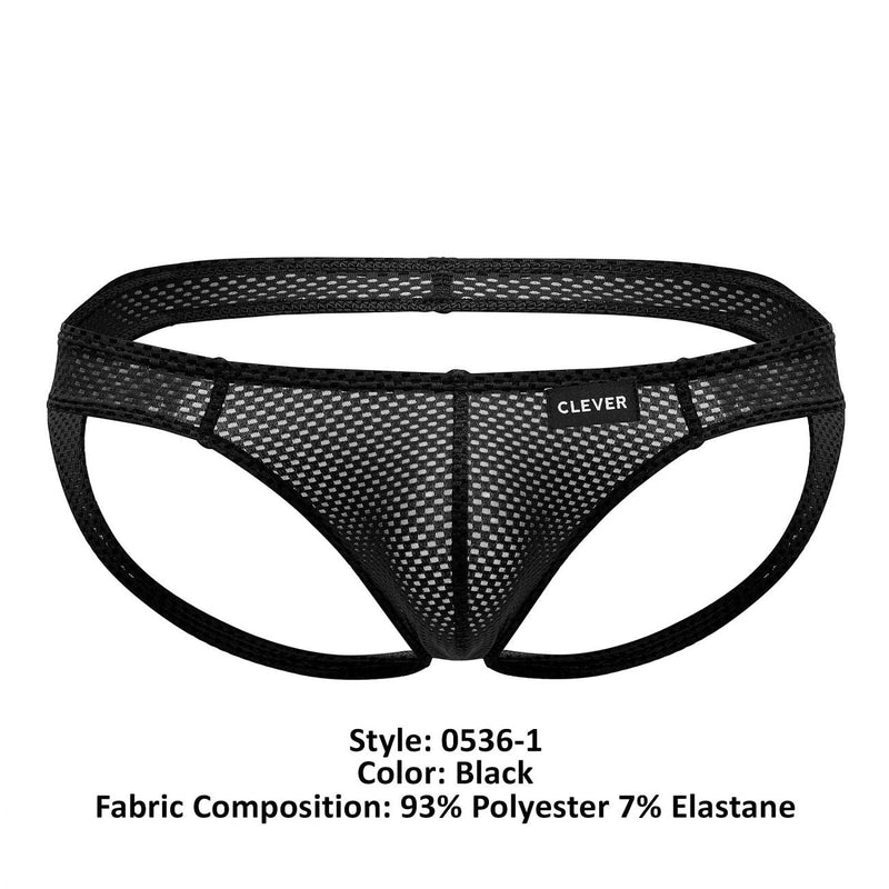 Inteligente 0536-1 Kroma Jockstrap Color Negro