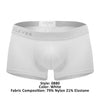 Intelligent 0880 Match Boxer Briefs Couleur blanc