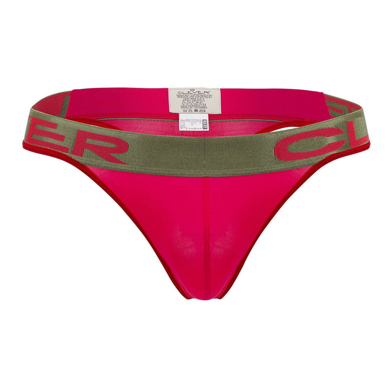 Inteligente 0924 Cerise tangas color rojo