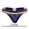 Inteligente 0928 thongs color azul oscuro