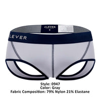 Inteligente 0947 Color de jockstrap simple gris