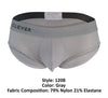 Clever 1208 Euphoria Briefs Color Gray