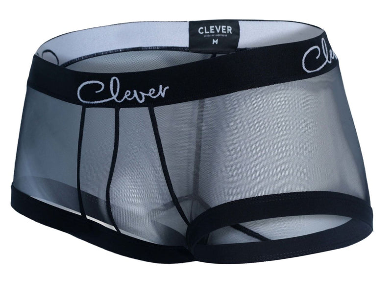 Clever Moda 1471 Heavenly Trunks Color Black Size S at  Men's  Clothing store