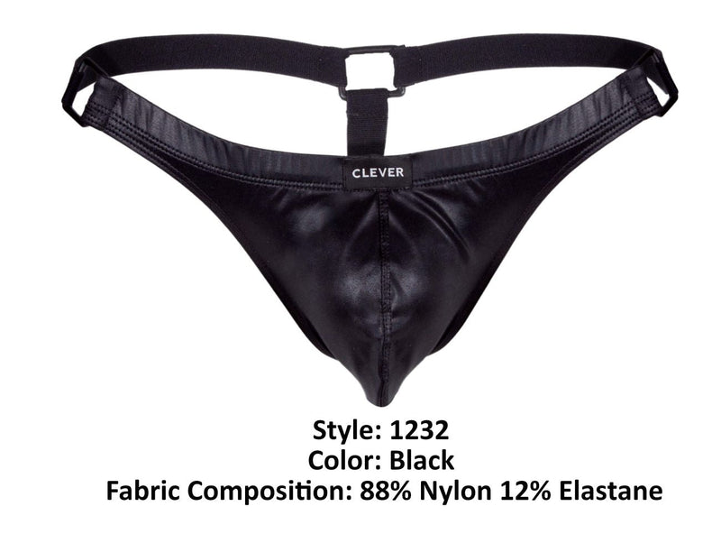 Clever 1232 Karma G-String Color Black – D.U.A.