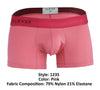 Color 1235 Fermer Trunks Color rose