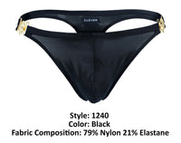 Intelligent 1240 Eros Thongs Color noir