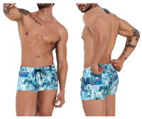 Intelligent 1253 Cassiel Swim Trunks Color bleu