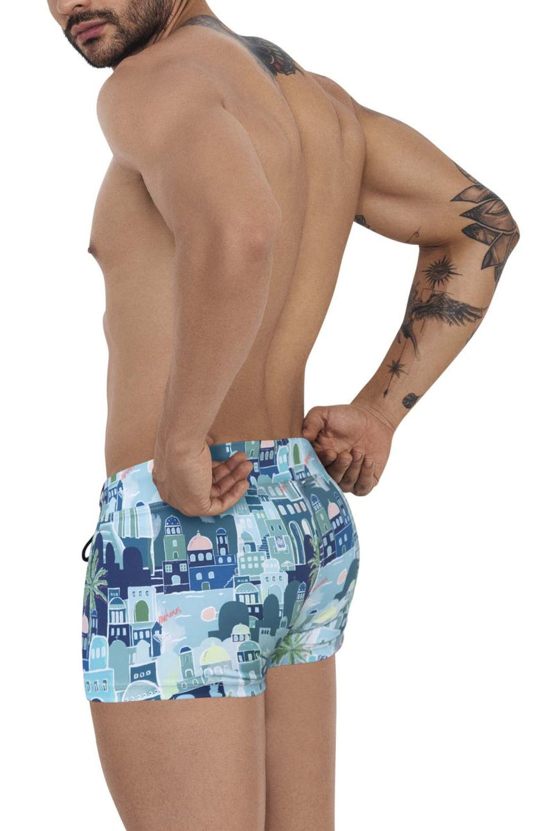 Inteligente 1253 Cassiel Swim Trunks color azul