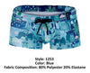 Clever 1253 Cassiel Swim Trunks Color Blue