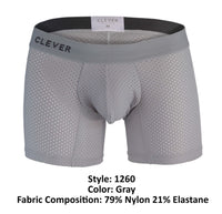 Increíble 1260 Euphoria Boxer Briefs Color Gris