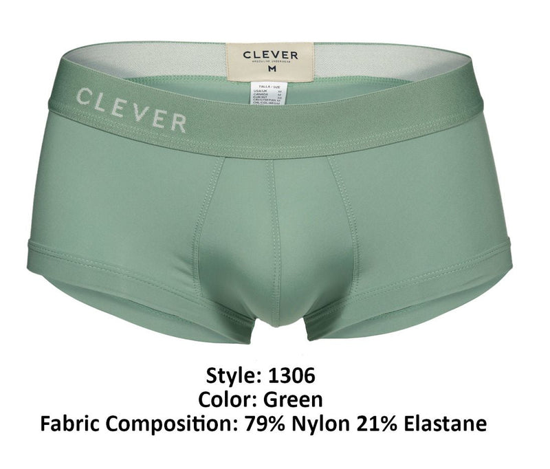 Clever 1306 Tribe Trunks Color Green