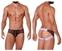 Intelligent 1314 Couleur de jockstrap de bouchée noir