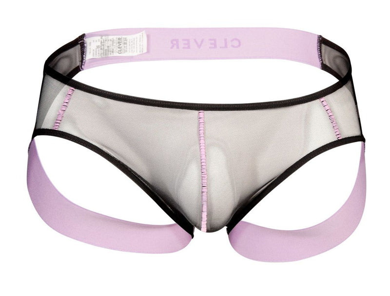 Intelligent 1314 Couleur de jockstrap de bouchée noir