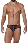 Intelligent 1314 Couleur de jockstrap de bouchée noir