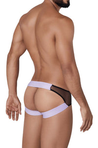 Intelligent 1314 Couleur de jockstrap de bouchée noir