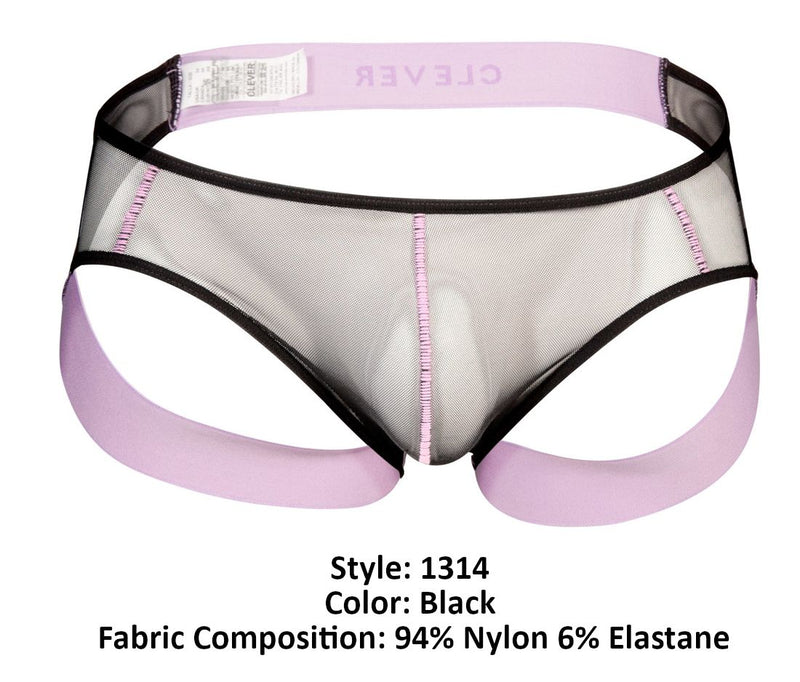 Clever 1314 Hunch Jockstrap Color Black