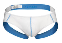 Inteligente 1314 Color Jockstrap de presentimiento blanco