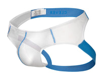 Inteligente 1314 Color Jockstrap de presentimiento blanco