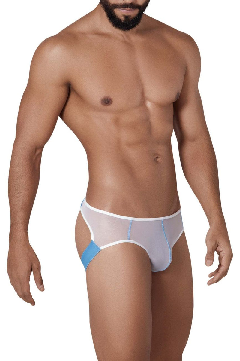 Intelligent 1314 Couleur de jockstrap de chuchure blanche