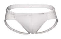 Inteligente 1317 urgente color de jockstrap blanco