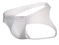 Inteligente 1317 urgente color de jockstrap blanco