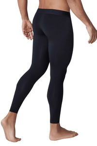 Inteligente 1326 Pantalones atléticos de energía color negro