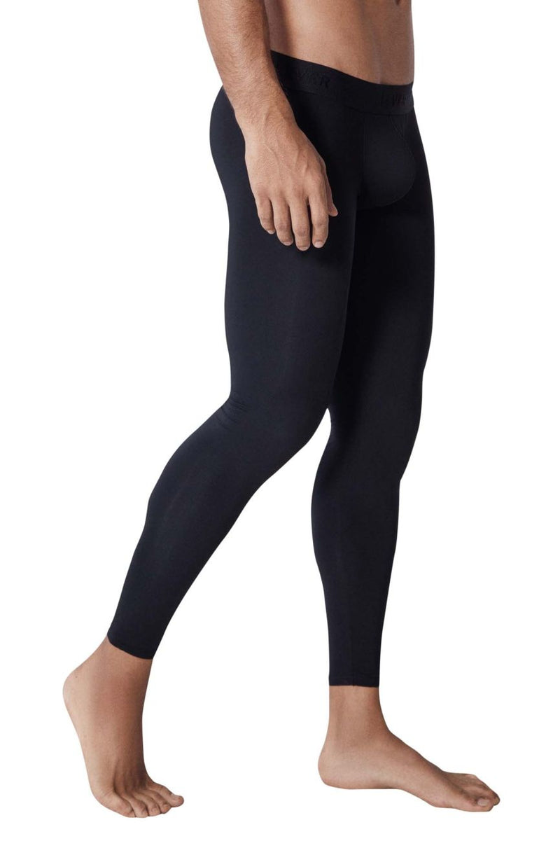 Inteligente 1326 Pantalones atléticos de energía color negro