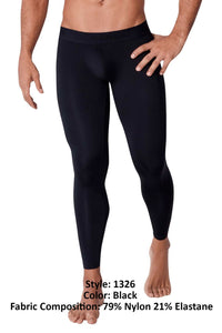 Intelligent 1326 Pantalon sportif énergétique couleur noir