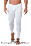 Inteligente 1326 Pantalones atléticos de energía color blanco