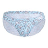 Inteligente 1459 figura bikini color azul