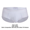 Intelligent 1472 Briefs célestes Color blanc