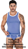 Intelligent 1510 Tethis Tank Top Color bleu