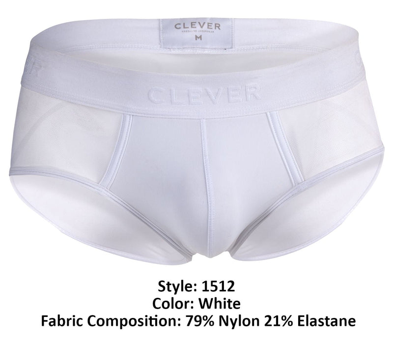 Intelligent 1512 Briefs caspiens couleur blanc