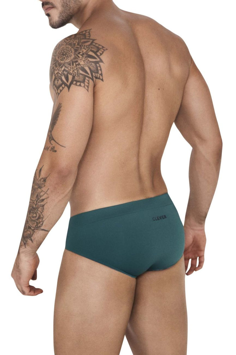 Clever 1514 Acqua Swim Briefs Color Green